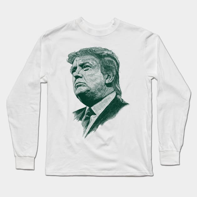 Donald John Trump Long Sleeve T-Shirt by barmalisiRTB